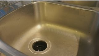 Leaking Kitchen Sink  How to fix clean and seal easy guide [upl. by Dachy]