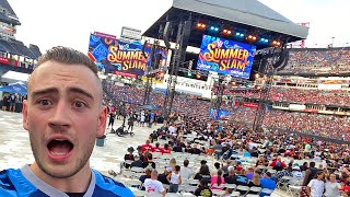 WWE SummerSlam 2022 Nashville TN  Brandon Hodge Vlog 124 [upl. by Esdnil]