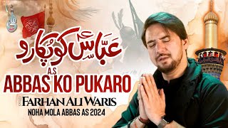 Abbas Ko Pukaro  Nohay 2024  Alam  Farhan Ali Waris  Mola Abbas Noha [upl. by Aleak119]