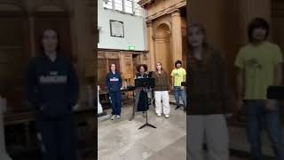 Cambridges Cadenza rehearsing for Edinburgh Fringe [upl. by Diba]