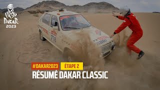 Résumé Dakar Classic  Étape 2  Dakar2023 [upl. by Nnaacissej]