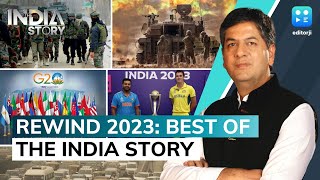 Rewind 2023  Best Of The India Story With Vikram Chandra [upl. by Eilyah649]