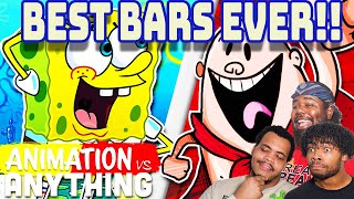 EPIC RAP BATTLE OF CARTOONS  PART 2  SPONGEBOB VS CAPTIN UNDERPANTS REACTION [upl. by Tega]