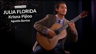 Krisna Pijloo plays Julia Florida by Agustín barrios Mangore  Siccas Media [upl. by Osrick]