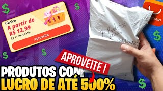 7 Produtos BARATOS com alta margem de LUCRO na revenda  UNBOXING ALIEXPRESS [upl. by Pauletta737]