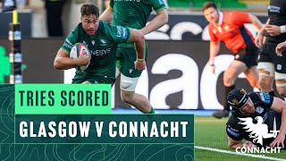 Glasgow v Connacht  Try highlights  Preseason 202425 [upl. by Pears298]