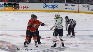 Jamie Oleksiak vs Nicolas Deslauriers Jan 9 2020 [upl. by Aihseyk]