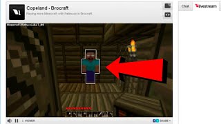 El Directo Lost Media de Herobrine En MINECRAFT [upl. by Lynd]