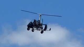 Flying the Hummingbird H2 Super Sport Gyrocopter [upl. by Pentheam]