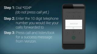 How To Set Up Call Forwarding  Verizon [upl. by Googins]