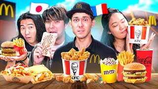 Jemmène des Japonais juger les FAST FOOD en France 🇫🇷 [upl. by Rika]