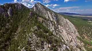 Big Horn Mountain Front at Crazy Woman Canyon [upl. by Hawley]