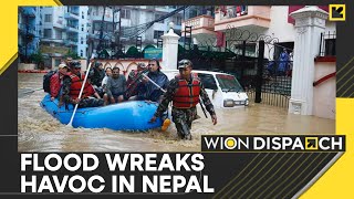 Nepal Floods At Least 204 People Killed 41 Missing After Flooding and Landslides  WION Dispatch [upl. by Anaoy]