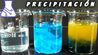 Reacciones de Precipitación Experimento de Química [upl. by Ennailuj]