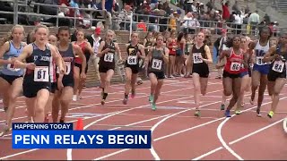 2024 Penn Relays begin Thursday at Franklin Field in Philadelphias University City [upl. by Malony]