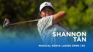 Shannon Tan shares the lead on her LET debut  Magical Kenya Ladies Open [upl. by Ludovick]