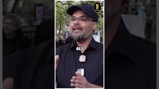 Atheist Too Scared To Answer This Question  Hashim  Speakers Corner [upl. by Granny123]