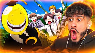 Assassination Classroom Episode 2 REACTION [upl. by Ahsiekam]