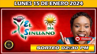 Resultado de EL SINUANO DIA del VIERNES 19 de enero 2024 chance sinuanodía [upl. by Aramo]