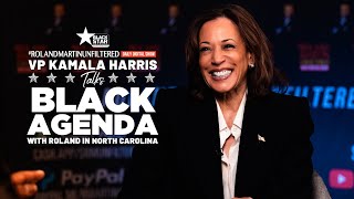 VP Kamala Harris Talks Black Agenda With Roland in North Carolina [upl. by Sexton]