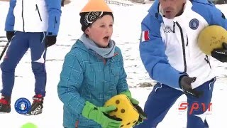 Insegnamento Sci di fondo al bambino con materiali SPM  Teaching cross country skiing [upl. by Penelopa567]