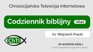 Codziennik biblijny Słowo na dzień 10 września 2024 r [upl. by Eniahpets]