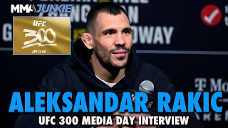 Aleksandar Rakic Expects Title Shot After Jiri Prochazka Bout Decides King of Europe  UFC 300 [upl. by Volkan]