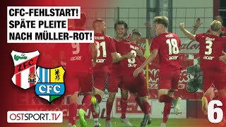 CFCFehlstart Späte Pleite nach MüllerROT ZFC Meuselwitz  Chemnitzer FC  Regionalliga Nordost [upl. by Tamarah]