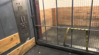 Awesome High Speed Freight Elevator  Westfield SF Center San Francisco California [upl. by Eilliw]