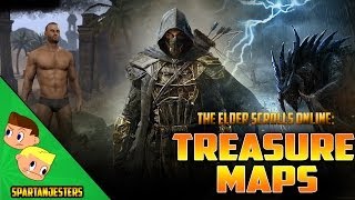 The Elder Scrolls Online  Treasure Maps Explained [upl. by Aerdnaz]