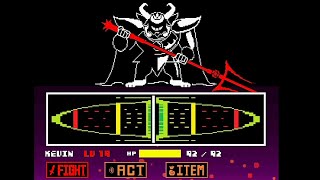 You Can Fight Asgore at LV 19 UnderTale [upl. by Lovich]