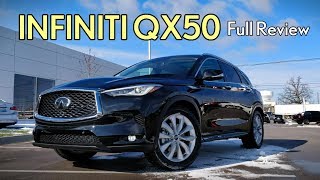 2019 Infiniti QX50 FULL REVIEW  Essential Luxe amp Pure [upl. by Anasxor]