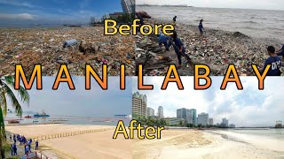 The New Manila Bay White Sand l Before and After [upl. by Esiouqrut]