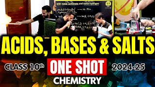 Acids Bases and Salts One Shot 202425 Science  Class 10 Chemistry NCERT CBSE  By Ashu Sir [upl. by Court]