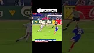 Trezeguets Golden Goal Do you remember this moment shorts football euro2024 [upl. by Alyhs999]