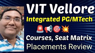 VIT Integrated m tech cutoffIntegrated Mtech in VIT velloreVit vellore integrated m tech cutoff [upl. by Cresa521]