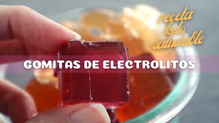 Gomitas de electrolitos ¡sin azúcar [upl. by Annahs]