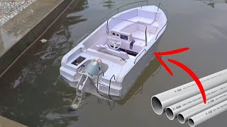 I want to try making an RC boat from PVC pipes [upl. by Eamon406]