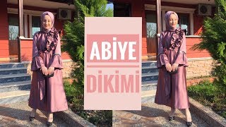 ÇEKİLİŞ KAPANDIABİYE ELBİSE DİKİMİKENDİN YAP [upl. by Ertha776]