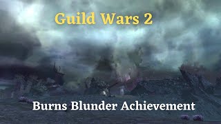 Guild Wars 2 Burns Blunder Achievement  Shatterer Boss Fight [upl. by Rossie]