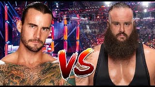 Braun Strowman vs CM Punk [upl. by Carri]