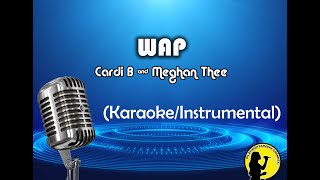 WAP  Cardi B amp Meghan Thee KaraokeInstrumental [upl. by Suryt]