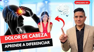 CEFALEAS  DOLOR DE CABEZA EXPLICACION FACIL AQUI 🧠✅ [upl. by Falo]