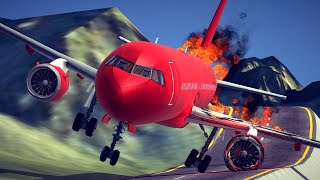 Emergency Landings 52 How survivable are they  Besiege [upl. by Silverts168]