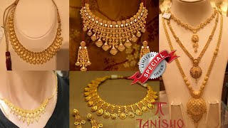 Tanishq Jewellery with Weight and Price  Tanishq Gold Necklace Collection in Hyderabad Bday Offer [upl. by Krein350]