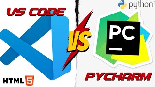 VsCode VS PyCharm  Which is Best for Coding  Best IDE [upl. by Binky]