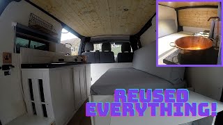 Budget Mercedes Vito Van Conversion Time Lapse [upl. by Proudfoot]