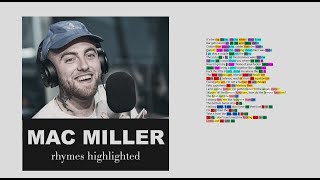 Mac Miller  Diablo  Verse 1  Lyrics Rhymes Highlighted 019 [upl. by Eelydnarb]