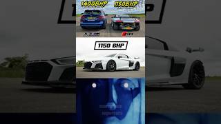 X3M Competition vs R8 TwinTubro bmw x3m r8 race supercars [upl. by Flosi]