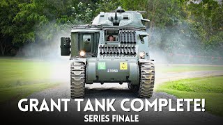 WORKSHOP WEDNESDAY Test driving the WWII Grant Tank and GRAND FINALE of the restoration [upl. by Topping]